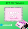 Thank You Card Template- A3